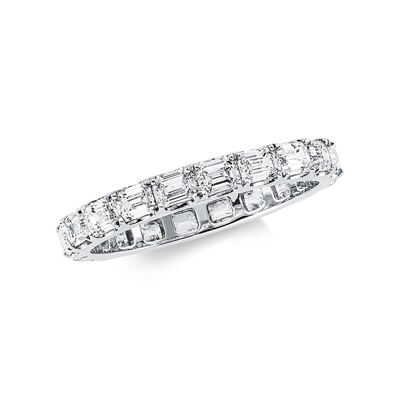 Ring 18 kt WG, 20 Sm.schliff 1,95 ct, TW-vsi