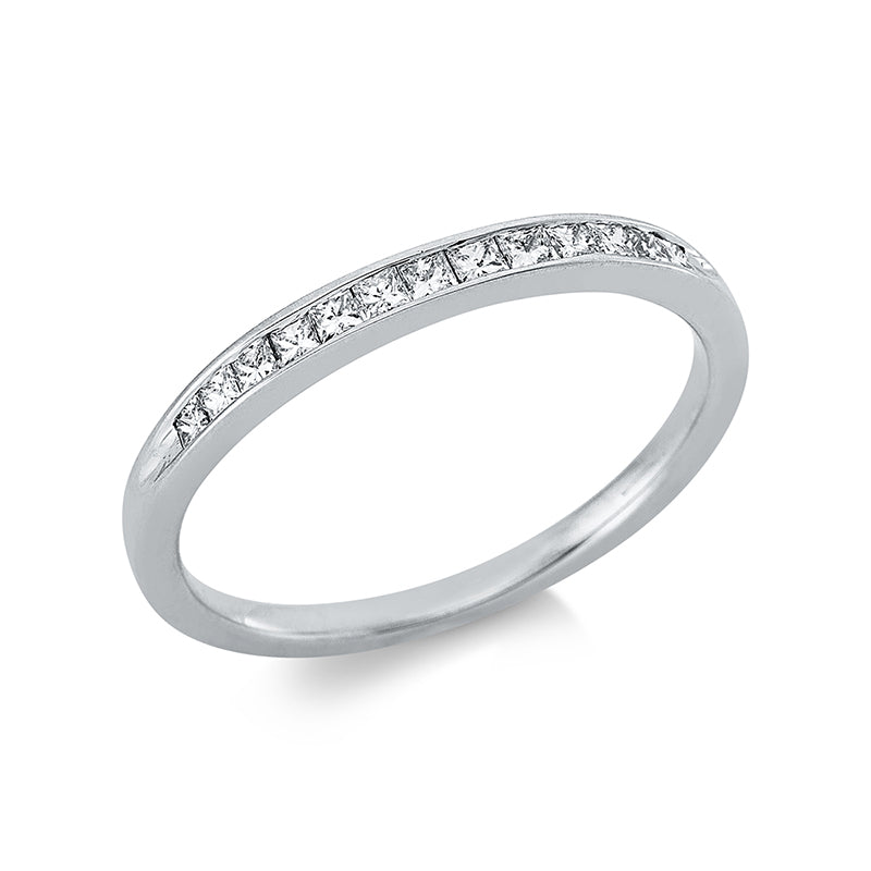 Ring 18 kt WG, 13 Princ. 0,23 ct, TW-si