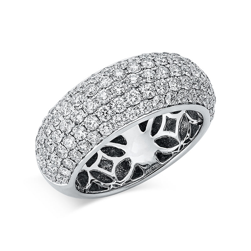 Ring 18 kt WG, 99 Brill. 1,96 ct, TW-vsi