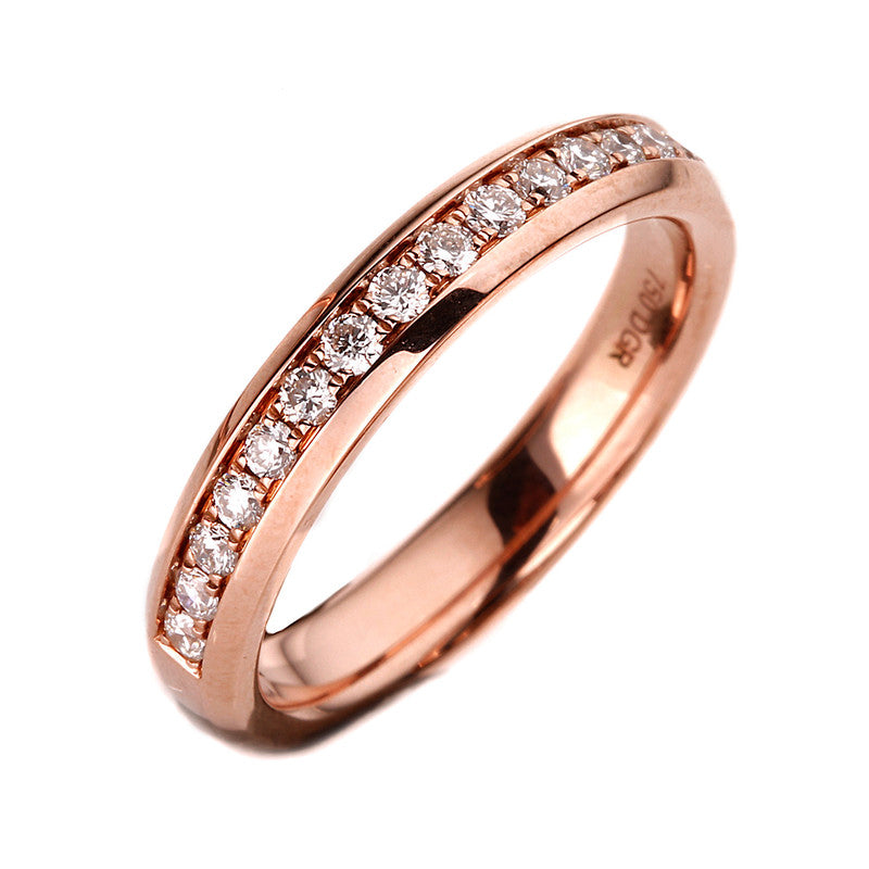 Ring 18 kt RG, 11 Brill. 1,00 ct, TW-si