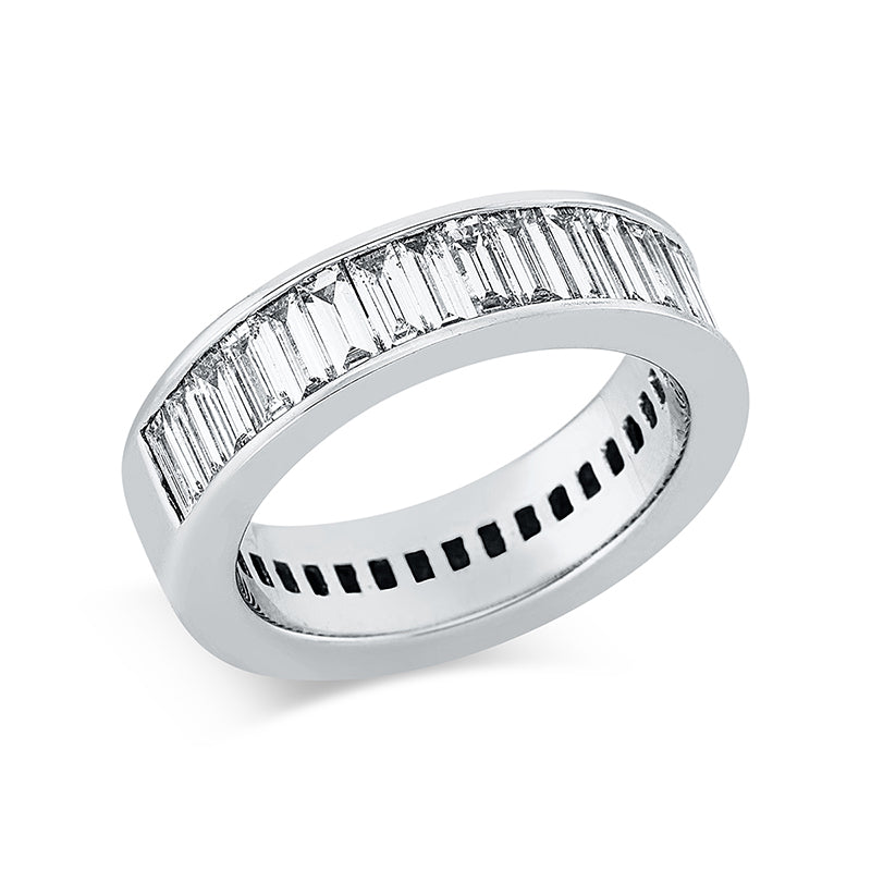 Ring 18 kt WG, 19 Bag. 1,80 ct, TW-vsi