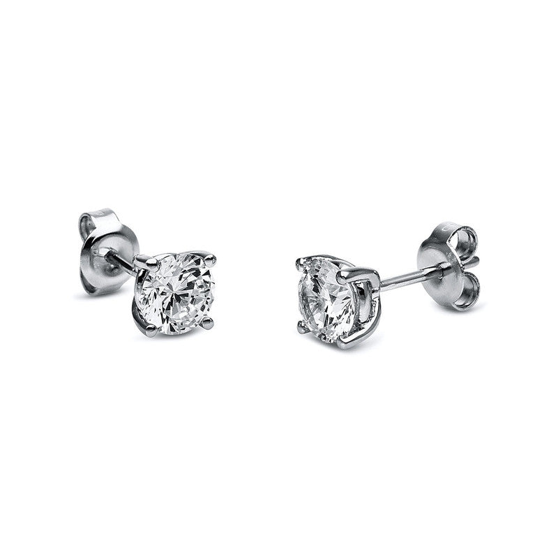 Ohrstecker 4er-Krappe 18 kt WG. GIA1443007156+GIA2406687755. 2 Brillanten 1.41 ct. F-si