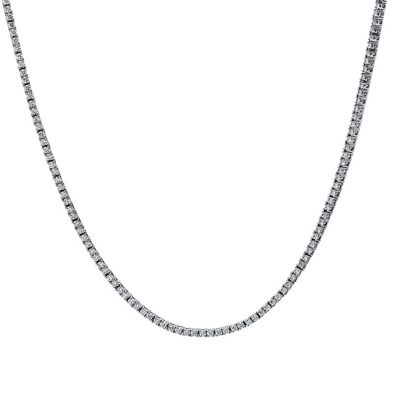 Collier 18 kt WG, 146 Brill. 1,85 ct, TW-si
