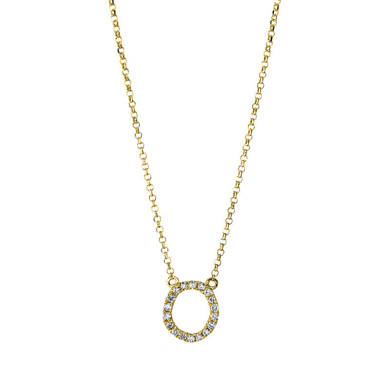 Collier 18 kt GG, mit ZÖ 38.1 cm + 40.6 cm, 18 Brill. 0,07 ct, TW-si