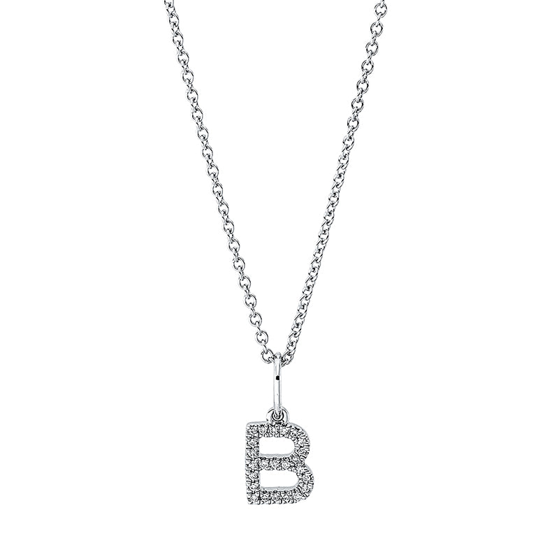 Collier 18 kt WG B. mit ZÖ 42 cm. 24 Brillanten 0.03 ct. TW-si. H:12.0 mm. B:5.5 mm. L:45.0 cm. S:1.4 mm