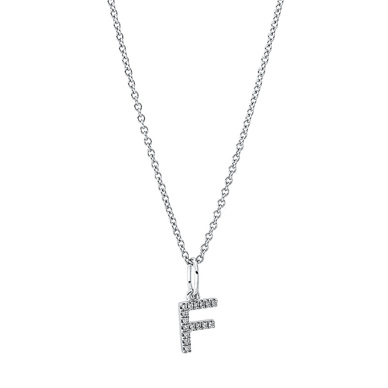 Collier 18 kt WG F. mit ZÖ 42 cm. 16 Brillanten 0.02 ct. TW-si. H:12.5 mm. B:5.2 mm. L:45.0 cm. S:1.4 mm