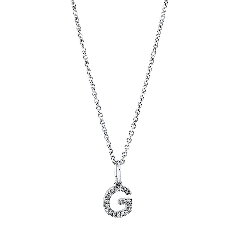 Collier 18 kt WG G. mit ZÖ 42 cm. 20 Brillanten 0.03 ct. TW-si. H:12.0 mm. B:6.5 mm. L:45.0 cm. S:1.4 mm