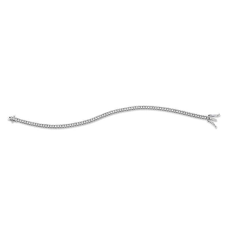 Armband 18 kt WG, 94 Brill. 2,02 ct, TW-vsi
