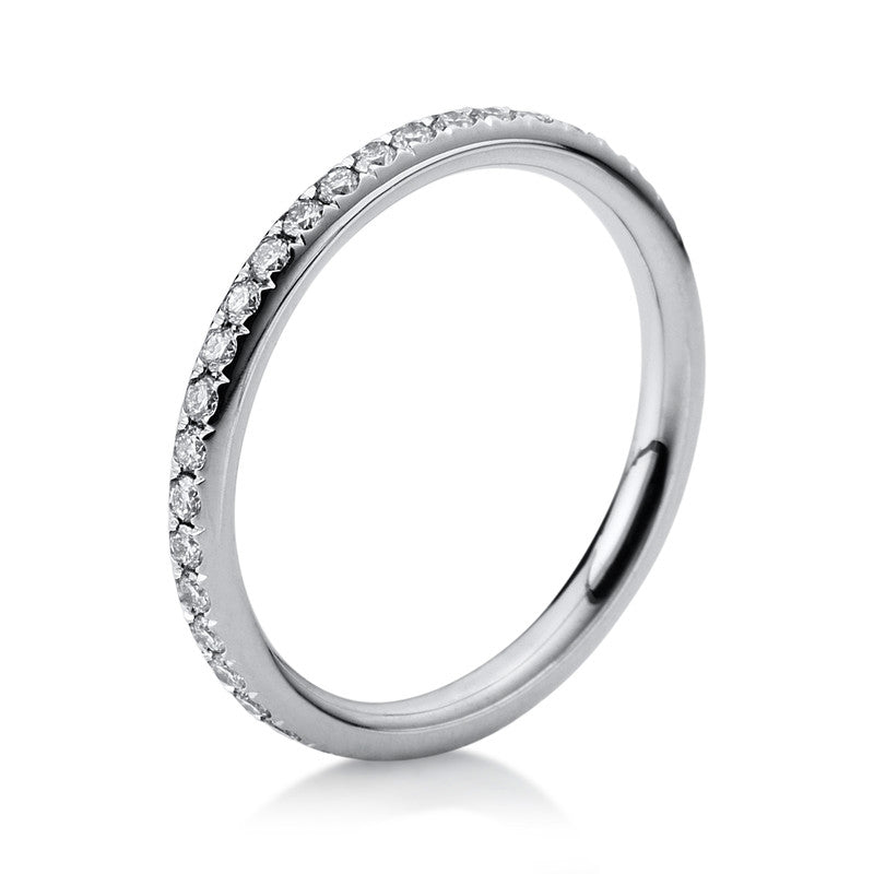 Ring 18 kt WG, 33 Brill. 0,74 ct, TW-si
